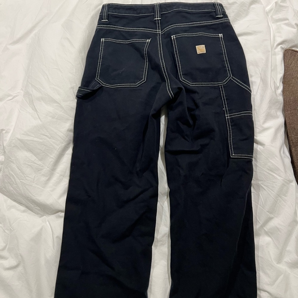 Aritzia Tna Greenwich Utility Carpenter Pants (Navy) size 4